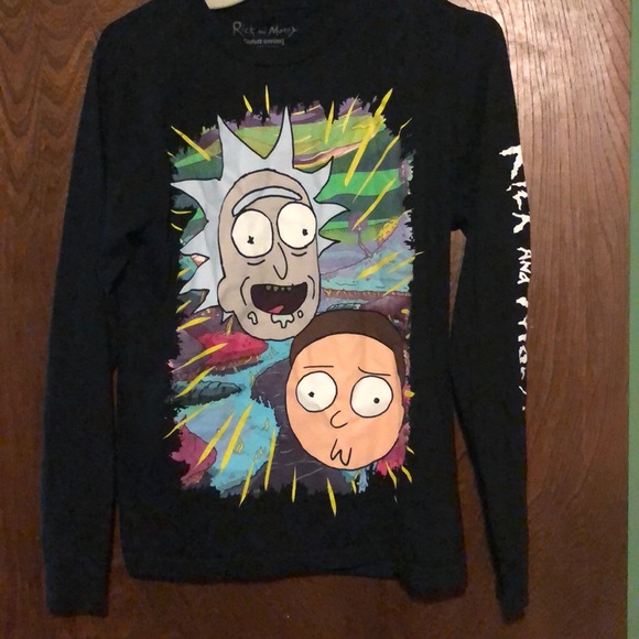 Other - Rick and Morty long sleeve tee
